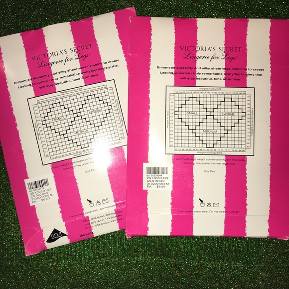 Victoria's Secret Control Top Stockings Pantyhose - Picture 2 of 5